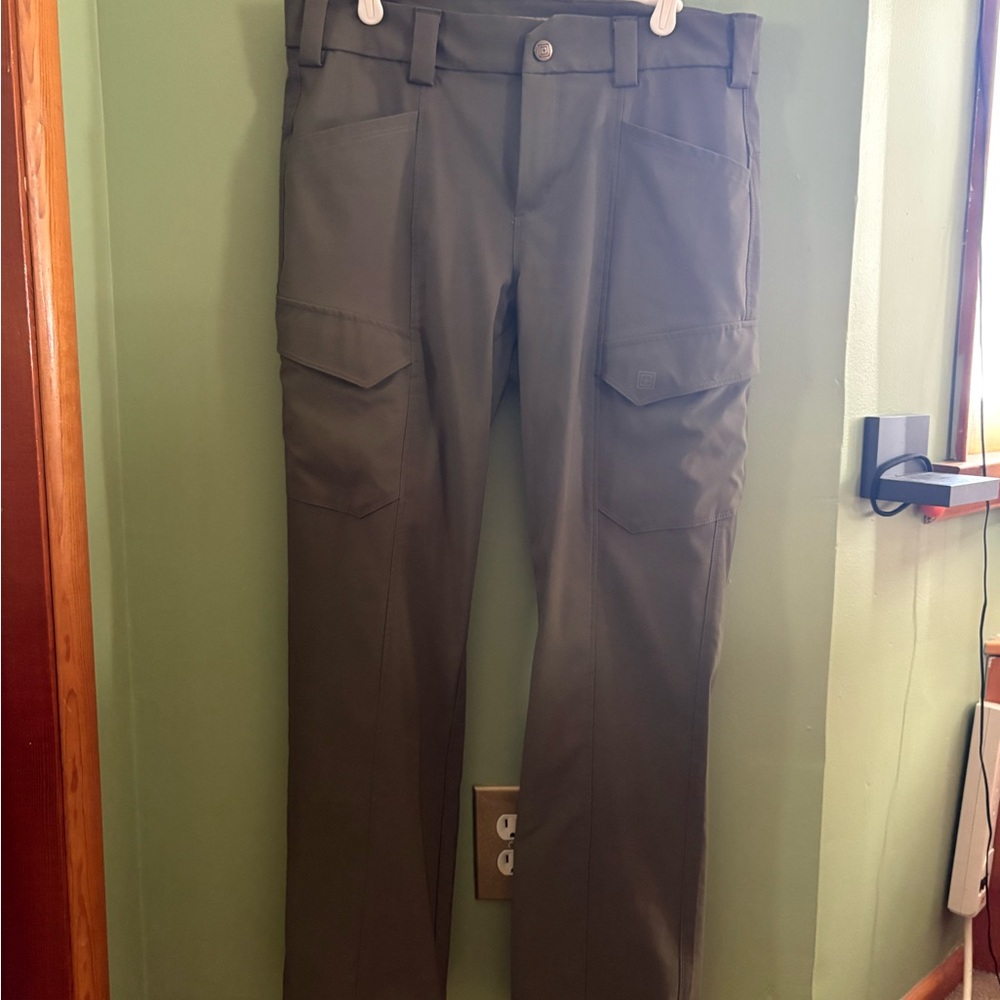5.11 Tactical Women's Olive Wide Leg Pants